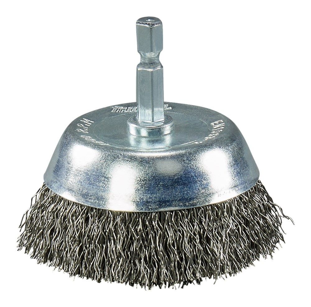 Komborstel Zeskant 1/4"x65mm RVS - D-76576