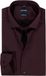 OLYMP Luxor modern fit overhemd - mouwlengte 7 - satijnbinding - donker rood - Strijkvrij - Boordmaat: 44 (EU maat: XL)