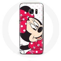 Maniacase Hoesje voor Samsung Galaxy S6 hoesje Minnie Mouse schattige cartoon