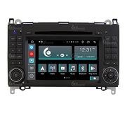 Op Mercedes Op maat gemaakte autoradio Android GPS Bluetooth WiFi Dab USB Full HD Touchscreen Display 7" Easyconnect Processor 8core Stembediening