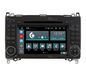 Op Mercedes Op maat gemaakte autoradio Android GPS Bluetooth WiFi Dab USB Full HD Touchscreen Display 7" Easyconnect Processor 8core Stembediening
