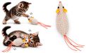Speelgoed Flamingo Speelgoed Texo Muis Oranje 26x4,5x4CM