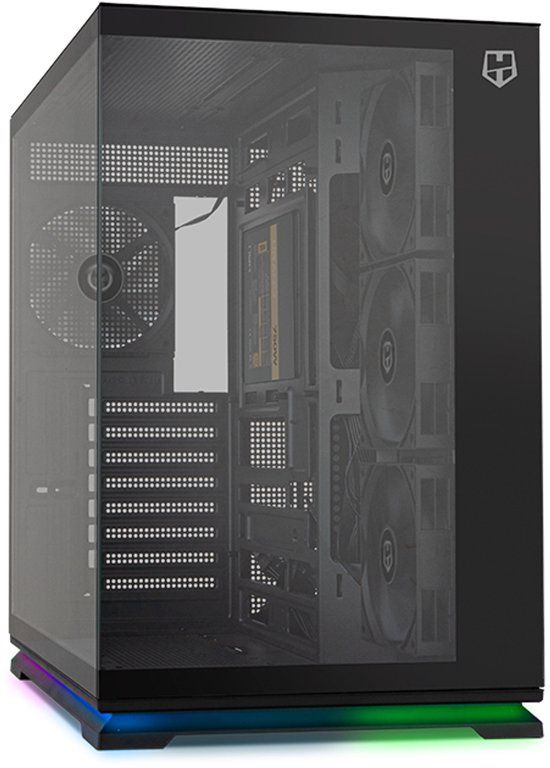 NOX Hummer GALAXY Midi Tower Zwart