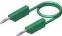 SKS Hirschmann CO MLN 100/2,5 Meetsnoer Banaanstekker 4 mm Banaanstekker 4 mm 1.00 m Groen 1 stuk(s)