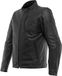 Dainese Fulcro Motorradlederjacke, schwarz, Größe 60