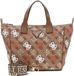 GUESS Eliette Logo Tote Bag Ginger Logo Lichtbruin