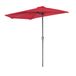 SUNNYDAYS Parasol voor muur, 270 x 135 x 245 cm, grijs