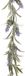 Decoris Lavendel Bloemen slinger - Paars - 80 cm