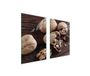 TMK ArtDeko Snijplank Glas 65x52 cm couleur noyer