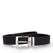 nae Vegan Shoes NAE Malgrat Ceinture Vegan en Cuir de Cactus pour Homme – Noir 3,4 cm, Boucle Sans Nickel, Entièrement Réglable