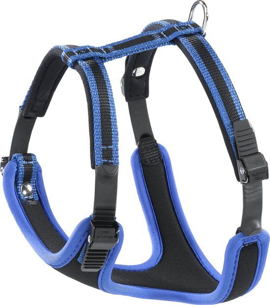 Ferplast Ergocomfort Tuig Blauw Maat M - Blauw