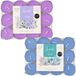 Atmosphera Acorde theelichtjes - 48 stuks - 24x lavendel - 24x ocean - geurkaarsen - Blauw