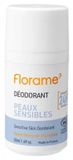 Florame Déodorant 24H pour Peau Sensible Bio 50 ml Roller