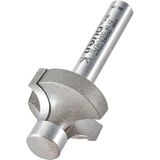 Trend Professioneel Pin Guided Round Over Frees, 6.3Mm Radius, 1/4 Inch Schacht, 22Mm Snijdiameter & 12.6Mm Snijlengte, Hardmetalen Punt (Tct), 7E/2X1/4Tc