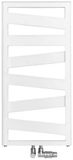 Zehnder Ribbon handdoekradiator 166.1x60cm 743watt Staal Wit glans