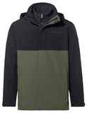 VAUDE Rosemoor 3-in-1 Herenjas - XXL - Black/Khaki