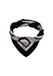 Liu Jo JEANS Foulard Ecs Foulard porte-logo C/Block, noir, 2F6068 T2745