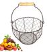Panier à œufs vintage pour rangement de cuisine