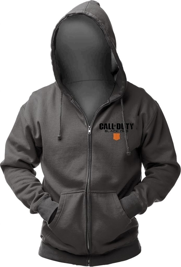 Gaya Entertainment pubg zip-up hoodie logo black