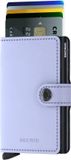 Secrid Miniwallet - Mat - Lila - Zwart