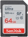 SanDisk Ultra SDXC 64GB - 120 MB/s - Class 10