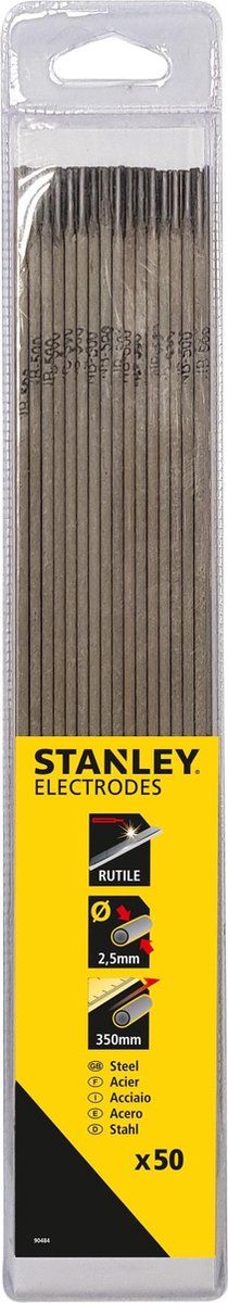 Stanley Laslektroden Rutiel - 2,5x350 - 50 Stuks