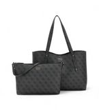 GUESS Brenton Tote Coal Logo Shopper