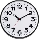 EUROTIME Wandklok 82320 Zwart