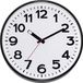 EUROTIME Wandklok 82320 Zwart