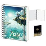 Merkloos The Legend Of Zelda: Tears Of The Kingdom (Hyrule Skies) A5 Lenticular Notitieboek