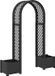 vidaXL Rozenboog met plantenbak Antracietkleurig 168,5 x 43 x 207 cm