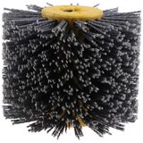 Brosse en paille de fer pour meubles en bois polissage