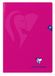 Clairefontaine 316101C Mimesys Geniet schrift - A4 21x29,7 cm - 24 Blad geruit Séyès - Wit papier 90 g - Polypro omslag - Roze