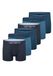 camano Boxershorts marine / bleu foncé / bleu chiné