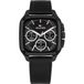 Tommy Hilfiger Herald 1792220 Horloge - Leer - Zwart - Ø 38 mm