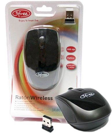 3free 3F-MCW401 - Muis - Zwart