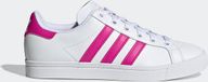 adidas COAST STAR J Kindersneakers - Ftwr White/Shock Pink/Ftwr White - Maat 36