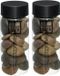 Atmosphera Grote decoratie stenen - bruin - 2x pot 750 gram