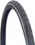 Deli Tire Fietsband 28x1 5/8x1 3/8 - ETRTO 37-622 - Zwart met witte lijn