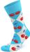 Happy Socks Sokken Argyle cherry - Maat 41-46 - Heren - Grappige sokken - Halfhoge sokken