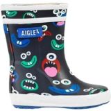 Aigle Baby Flac Play2 Regenlaarzen, uniseks, kinderen, Veelkleurig Monsters