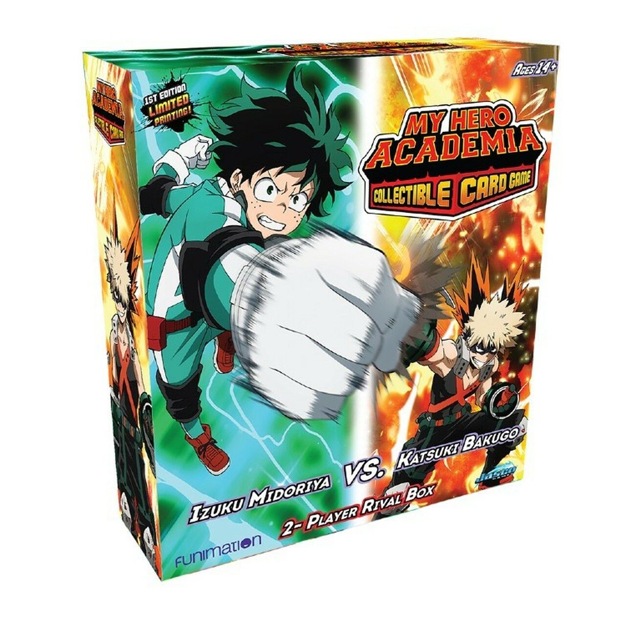 Jasco Games My Hero Academia - Izuku Midoriya vs. Katsuki Bakugo 2-Play