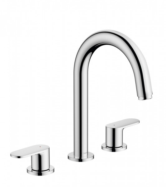 Hansgrohe Vrijstaande Fonteinkraan Vernis Blend met pop-up trekwaste 200x266x170mm