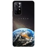 1001 coques Xiaomi Siliconen hoesje - Compatibel met Xiaomi Redmi Note 11 5G, Xiaomi Redmi Note 11S 5G - ontwerp earth