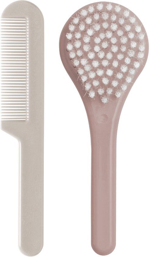 LUMA Kam & borstel Nylon Blush Pink