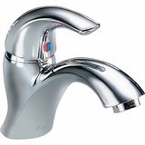 Delta -22C601 22T, enkele handgreep enkele gat toiletkraan - minder pop-up, chroom