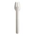 Papstar 88065 Fourchette jetable Papier Blanc 155 mm 100 Pièce(s)