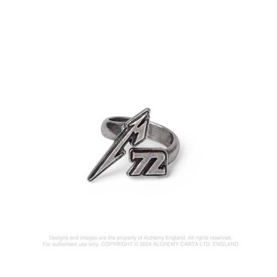Metallica M72 Unisex Ring - zilverkleurig