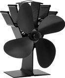 Homelife Zephyr Kachelventilator, 4 bladen, thermo-elektrisch, stil, efficiënt