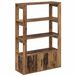 vidaXL Dressoir Oud hout 30 x 80 x 119,5 cm Bewerkt hout